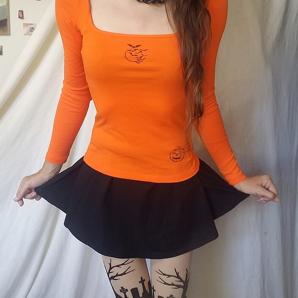 Tops - Neon Halloween Shirt